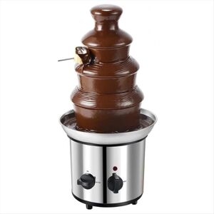Markenlos 4-Tier Electric Chocolate Fondue Fountain Machine for Parties (EU) Markenlos 4-Tier Electric Chocolate Fondue Fountain Machine for Parties (EU)