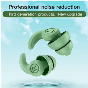 Unbranded Noise-cancelling Silicone Earplugs 3rd Gen Black Unbranded Noise-cancelling Silicone Earplugs 3rd Gen Black