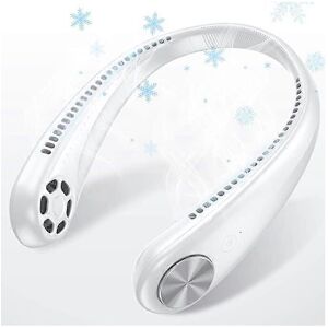 Kikidex (As show, One size) Portable Fan Hands Free Bladeless Neck Fan 3 Speed Adjustmen Kikidex (As show, One size) Portable Fan Hands Free Bladeless Neck Fan 3 Speed Adjustmen
