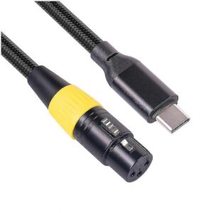Unbranded USB-C to XLR Female Cable, Type-C Male to 3-Pin XLR Female Microphone Connector, Unbranded USB-C to XLR Female Cable, Type-C Male to 3-Pin XLR Female Microphone Connector,