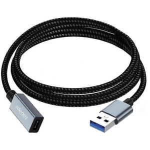 Unbranded USB Male to USB Type-C Female Extension Adapter (1 meter) 10 Gbps for Laptop Cha Unbranded USB Male to USB Type-C Female Extension Adapter (1 meter) 10 Gbps for Laptop Cha