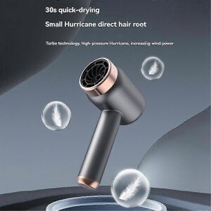 Unbranded 2-in-1 cordless hair dryer, USB charging, hot and cold air, EU plug Unbranded 2-in-1 cordless hair dryer, USB charging, hot and cold air, EU plug