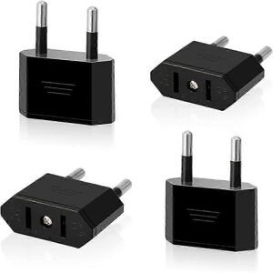 Unbranded 4-plug US to EU travel adapter for devices with US power supply (black) Unbranded 4-plug US to EU travel adapter for devices with US power supply (black)