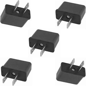 Unbranded 5x Adapter Converter French to US European Plug to American Plug Unbranded 5x Adapter Converter French to US European Plug to American Plug