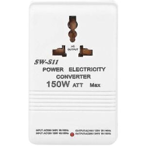 Unbranded SW S11 150W Step-Up/Step-Down Voltage Converter, Dual Transformer 220V to 110V/1 Unbranded SW S11 150W Step-Up/Step-Down Voltage Converter, Dual Transformer 220V to 110V/1