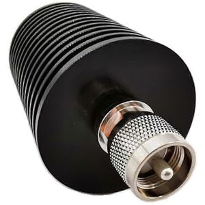 Unbranded 50W RF coaxial dummy load, UHF PL259M type U male connector, 50 ohms, DC-500 MHz Unbranded 50W RF coaxial dummy load, UHF PL259M type U male connector, 50 ohms, DC-500 MHz