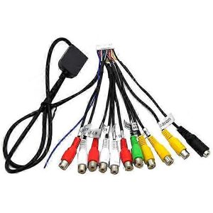 Unbranded RCA output cable for car radio, auxiliary input adapter, subwoofer/amplifier, 3. Unbranded RCA output cable for car radio, auxiliary input adapter, subwoofer/amplifier, 3.