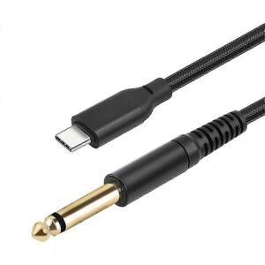 Unbranded TYPE-C to 1/4" TRS stereo audio cable, Type-C to 6.35 mm auxiliary jack cable fo Unbranded TYPE-C to 1/4" TRS stereo audio cable, Type-C to 6.35 mm auxiliary jack cable fo