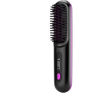 Unbranded Straightening brush Dual voltage straightening comb Portable straightening b Unbranded Straightening brush Dual voltage straightening comb Portable straightening b
