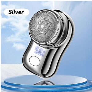 Unbranded (Silver) Upgraded Mini Electric Shaver for Men, Travel Pocket Shaving Machine wi Unbranded (Silver) Upgraded Mini Electric Shaver for Men, Travel Pocket Shaving Machine wi