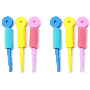 Unbranded Set of 18 foam rollers for hair care, soft magic sponge, hair curlers, DIY hair Unbranded Set of 18 foam rollers for hair care, soft magic sponge, hair curlers, DIY hair