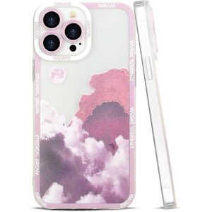 Kikidex (As show, One size) Compatible with iPhone 12 Pro Case Asthestic Cloud Moon Cut Kikidex (As show, One size) Compatible with iPhone 12 Pro Case Asthestic Cloud Moon Cut