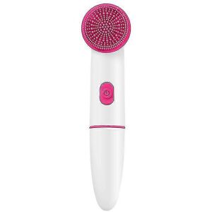 Unbranded Facial cleansing brush (rose red) with double massage Ba F, electric rotating fa Unbranded Facial cleansing brush (rose red) with double massage Ba F, electric rotating fa