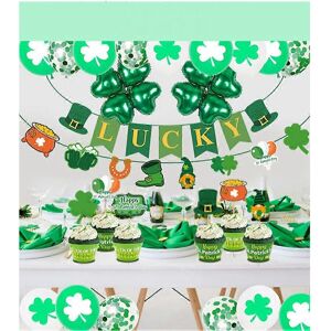 Kikidex (As show, One size) Patrick's Day decorations balloons party decorations and Kikidex (As show, One size) Patrick's Day decorations balloons party decorations and
