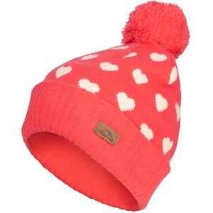 (8/10 Years, Strawberry) Trespass Girls Knitted Hat with Pom Pom Jude (8/10 Years, Strawberry) Trespass Girls Knitted Hat with Pom Pom Jude