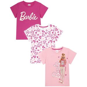 (9-10 Years) Barbie Girls T-shirts Pack Of 3 (9-10 Years) Barbie Girls T-shirts Pack Of 3