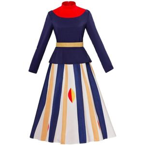 Unbranded (Blue, L) Women's Retro-Inspired Franny Robinson Costume Set - Printed Top & Ski Unbranded (Blue, L) Women's Retro-Inspired Franny Robinson Costume Set - Printed Top & Ski