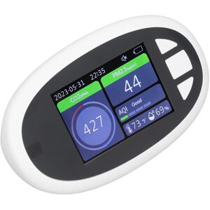 Unbranded WiFi Indoor Air Quality Monitor with CO2, PM2.5, Temp & Humidity Detection Unbranded WiFi Indoor Air Quality Monitor with CO2, PM2.5, Temp & Humidity Detection