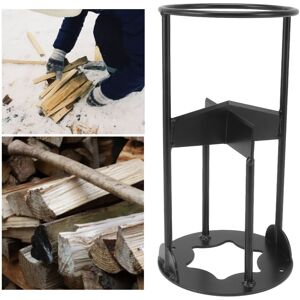 Unbranded Manual Log Wood Splitter - High Strength Carbon Steel Cross Blade, 995g Unbranded Manual Log Wood Splitter - High Strength Carbon Steel Cross Blade, 995g