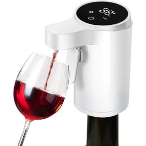 Unbranded (white) Smart Portable Mini Automatic Wine Decanter For Easy Allocation And Unbranded (white) Smart Portable Mini Automatic Wine Decanter For Easy Allocation And