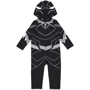 Marvel Avengers Black Panther Infant Baby Boys Zip Up Cosplay Coverall 6-12 Mont Marvel Avengers Black Panther Infant Baby Boys Zip Up Cosplay Coverall 6-12 Mont