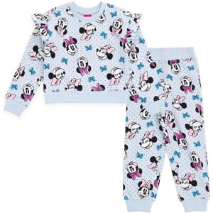 Disney Minnie Mouse Toddler Girls Fleece Drop Shoulder Sweatshirt and Jogger Pan Disney Minnie Mouse Toddler Girls Fleece Drop Shoulder Sweatshirt and Jogger Pan