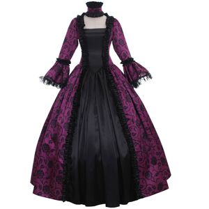 Unbranded (purple, L) Women's Gothic Victorian Renaissance Palace Lolita Dress Medieval Vi Unbranded (purple, L) Women's Gothic Victorian Renaissance Palace Lolita Dress Medieval Vi