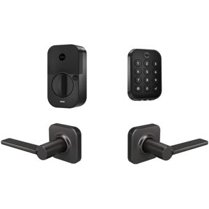 Yale Assure Lock 2 Key-Free Keypad with Bluetooth and Valdosta Lever in Black Su Yale Assure Lock 2 Key-Free Keypad with Bluetooth and Valdosta Lever in Black Su