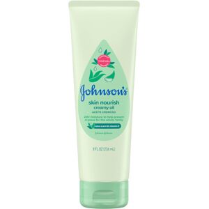 Johnson's Baby Johnson's Skin Nourish Creamy Oil Aloe Scent & Vitamin E Creamy Oil Helps Preven Johnson's Baby Johnson's Skin Nourish Creamy Oil Aloe Scent & Vitamin E Creamy Oil Helps Preven