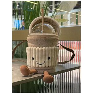 Unbranded (Coffee Cup) Jelly Croissant Jc Shaped Plush Crossbody Bag Toys Gifts Casual Pou Unbranded (Coffee Cup) Jelly Croissant Jc Shaped Plush Crossbody Bag Toys Gifts Casual Pou