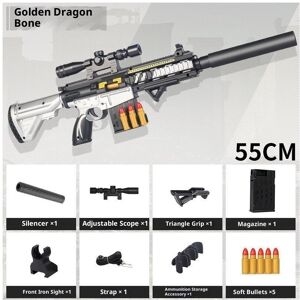 Unbranded (White M416, 7-10 years old) Sniper Military Machine Gun Toy For Kid, Awm Machin Unbranded (White M416, 7-10 years old) Sniper Military Machine Gun Toy For Kid, Awm Machin