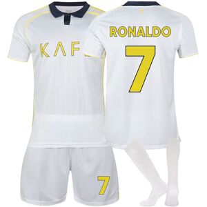 Unbranded (28(150-160CM)) White Nassr Sport Socks Get Free Print #7 Ronaldo White T-shirt Unbranded (28(150-160CM)) White Nassr Sport Socks Get Free Print #7 Ronaldo White T-shirt