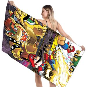Unbranded (Fire) 3d Mario Super Bros Bath Towel Large Size Quick Dry Absorbent Travel Bath Unbranded (Fire) 3d Mario Super Bros Bath Towel Large Size Quick Dry Absorbent Travel Bath