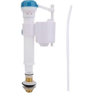Unbranded Horizontal float valve, reversible float valve for toilet supply, blue and white Unbranded Horizontal float valve, reversible float valve for toilet supply, blue and white