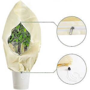 Unbranded Beige cold protection cover for plants, frost and insect resistant pull rope (bo Unbranded Beige cold protection cover for plants, frost and insect resistant pull rope (bo