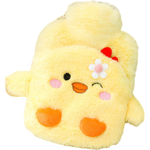 Unbranded (Duck) 400ML Adorable Bear - Themed Hot Water Bottle with Plush Cover - Ideal fo Unbranded (Duck) 400ML Adorable Bear - Themed Hot Water Bottle with Plush Cover - Ideal fo