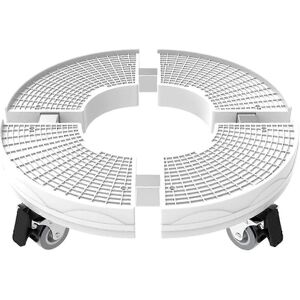 Unbranded Sturdy wheeled plant stand, 200 kg load capacity, adjustable round stand from 30 Unbranded Sturdy wheeled plant stand, 200 kg load capacity, adjustable round stand from 30