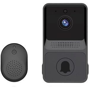 Kikidex (As show, One size) Wireless Video Doorbell, Smart Wi-Fi Video Doorbell with Chi Kikidex (As show, One size) Wireless Video Doorbell, Smart Wi-Fi Video Doorbell with Chi