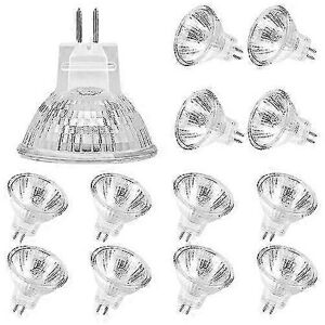 Kikidex (As show, One size) Mr11 halogen bulbs (pack of 12), Gu4 halogen bulb 12v 20w, M Kikidex (As show, One size) Mr11 halogen bulbs (pack of 12), Gu4 halogen bulb 12v 20w, M