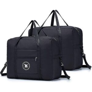 Kikidex (As show, One size) 2x Travel Bag 45x36x20 Foldable Gym Shoulder Bag Sports Bag Kikidex (As show, One size) 2x Travel Bag 45x36x20 Foldable Gym Shoulder Bag Sports Bag