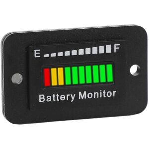 Kikidex (As show, One size) 12V 24V 48V 60V 72V LED Battery Monitor Meter Battery Fuel G Kikidex (As show, One size) 12V 24V 48V 60V 72V LED Battery Monitor Meter Battery Fuel G