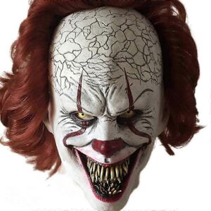 Kikidex (As show, One size) Clown Mask Latex Horror Cosplay Prop Halloween Adult - DSW Kikidex (As show, One size) Clown Mask Latex Horror Cosplay Prop Halloween Adult - DSW