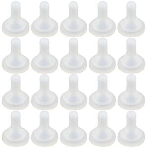 Kikidex (As show, One size) 20Pcs Puppy Kitten Pacifiers Pet Feeding Bottles Drinking To Kikidex (As show, One size) 20Pcs Puppy Kitten Pacifiers Pet Feeding Bottles Drinking To