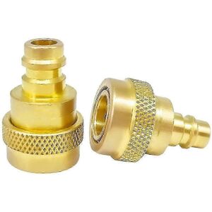 Kikidex (As show, One size) 2Pcs A/C R134a to R1234yf Conversion Kit,Quick Adapter Adjus Kikidex (As show, One size) 2Pcs A/C R134a to R1234yf Conversion Kit,Quick Adapter Adjus
