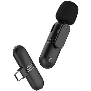 Kikidex (As show, One size) Wireless Lavalier Microphone Mini Plug-Play Wireless Mic for Kikidex (As show, One size) Wireless Lavalier Microphone Mini Plug-Play Wireless Mic for