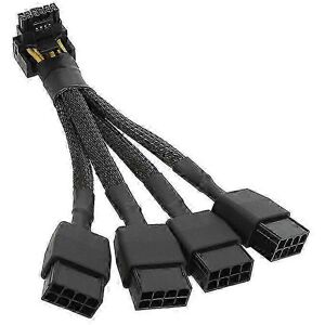 Unbranded Power cable for RTX4090 RTX4080 graphics cards, 4x8-pin PCI-E to 16-pin, 12V HPW Unbranded Power cable for RTX4090 RTX4080 graphics cards, 4x8-pin PCI-E to 16-pin, 12V HPW