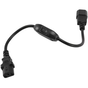 Unbranded Special UPS PDU power cable, IEC 320 C14 to C13 with on/off switch, 30 cm Unbranded Special UPS PDU power cable, IEC 320 C14 to C13 with on/off switch, 30 cm