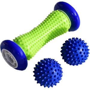 Unbranded Muscle massage roller for feet and hands, made of PVC, for plantar fasciitis (bl Unbranded Muscle massage roller for feet and hands, made of PVC, for plantar fasciitis (bl