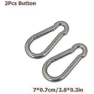 Kikidex (As show, 2Pcs Button) 2m-5m Gym Cable Wire Rope Heavy Duty Steel Replacement Pa Kikidex (As show, 2Pcs Button) 2m-5m Gym Cable Wire Rope Heavy Duty Steel Replacement Pa