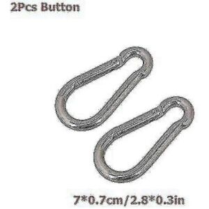 Kikidex (As show, 2Pcs Button) 2m-5m Gym Cable Wire Rope Heavy Duty Steel Replacement Pa Kikidex (As show, 2Pcs Button) 2m-5m Gym Cable Wire Rope Heavy Duty Steel Replacement Pa